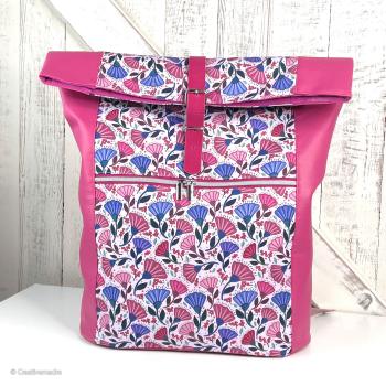 Preview: Canvas Garden Stories by Emjo Design Blumen auf Rosa von Swafing